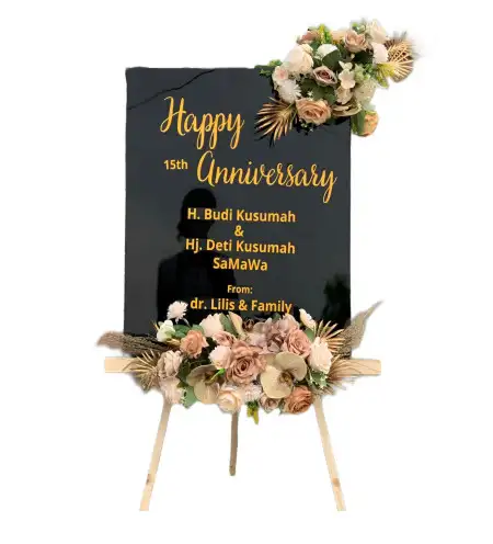 Papan Bunga Akrilik Banjartanggul